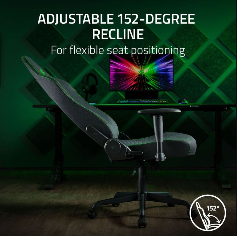 Razer Iskur Black Fabric Gaming Chair - Metro Homecentre Menlyn