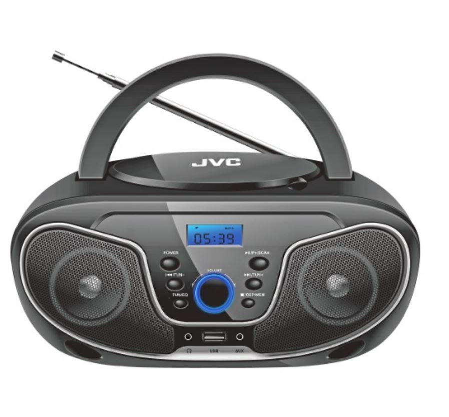 JVC Portable Bluetooth CD Player RD - N327 - Metro Homecentre Menlyn