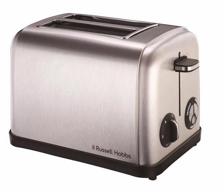 Russell Hobbs Stainless Steel 950W 2 Slice Toaster - 13975 - Metro Homecentre Menlyn