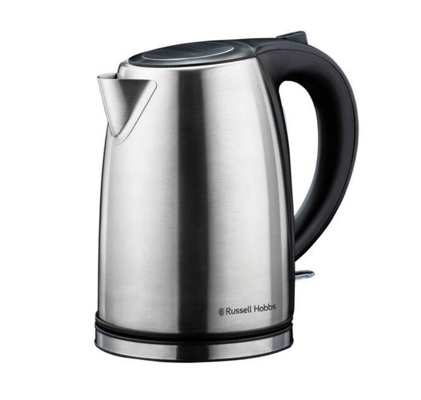 Russell Hobbs 1.7 Silver Steel Kettle RHCK08SS - Metro Homecentre Menlyn