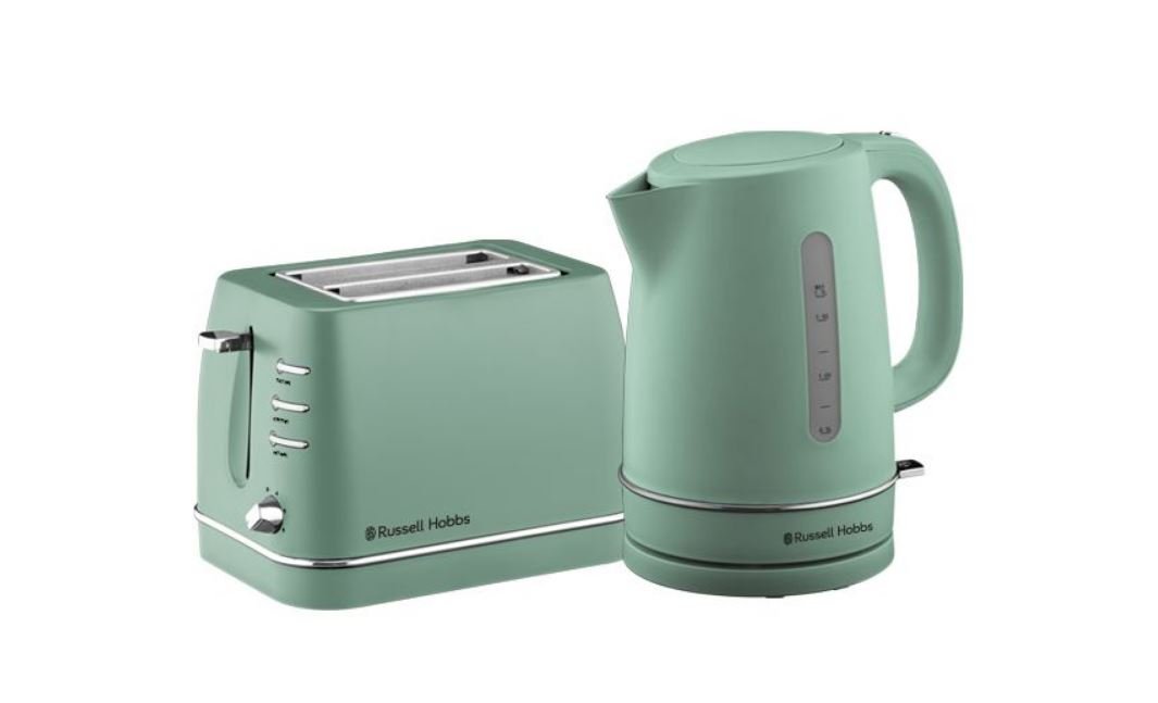 Russell Hobbs Teal Kettle & Toaster Royal Pack - RHPRP - 5B - Metro Homecentre Menlyn