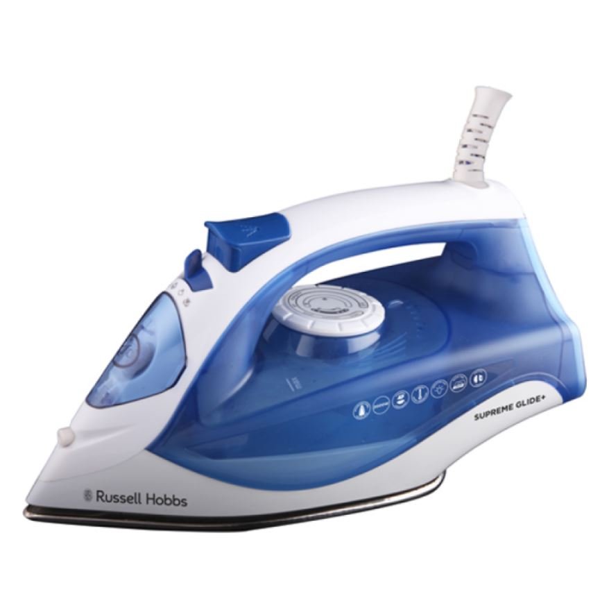 Russell Hobbs Supreme Glide 2000W Steam Iron RHI2010BL - Metro Homecentre Menlyn