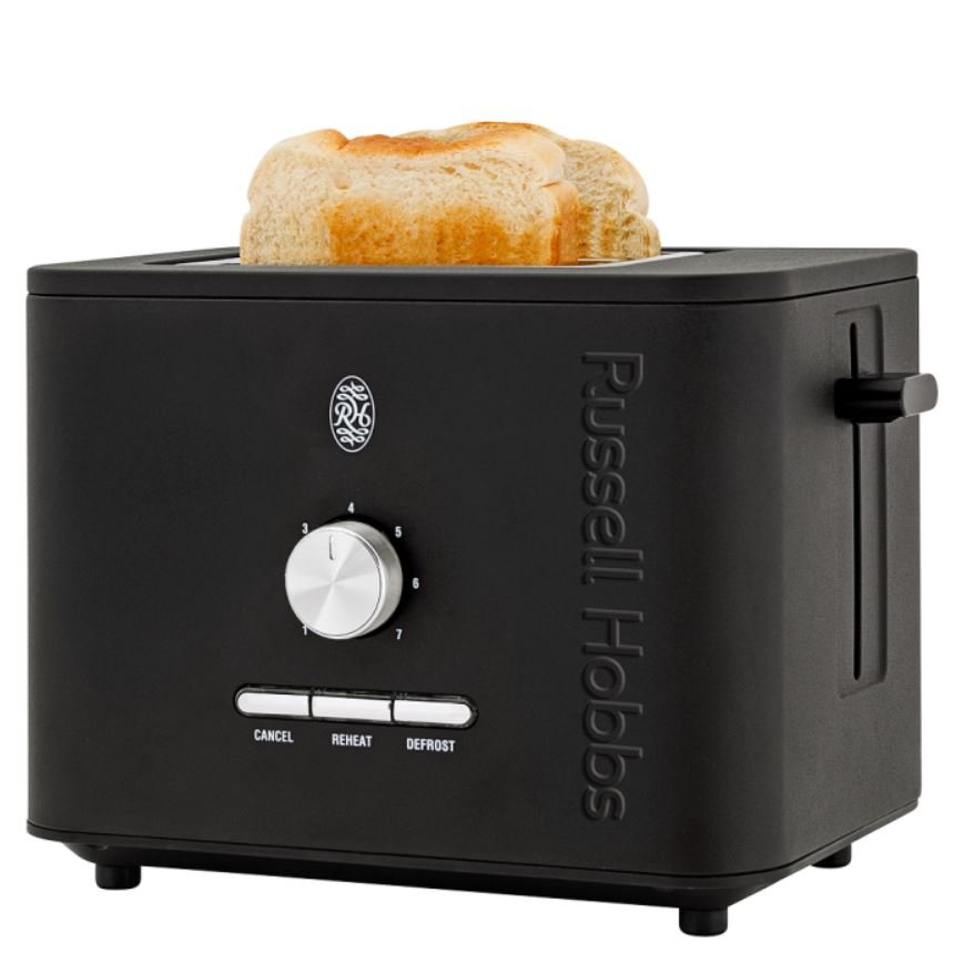 Russell Hobbs Nexus 2 Slice Toaster RHPT2BLACK - Metro Homecentre Menlyn