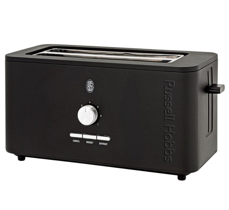 Russell Hobbs Nexus Black 4 Slice Toaster RHPT4BLACK - Metro Homecentre Menlyn