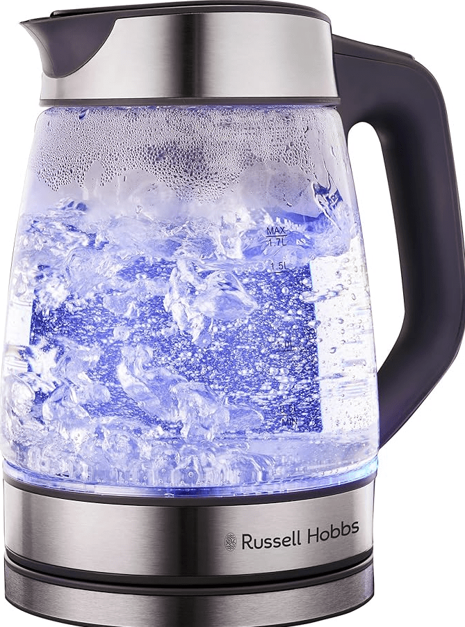 Russell Hobbs Illumina 1.7L Glass Kettle RHGK01 - Metro Homecentre Menlyn