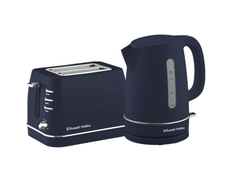 Russell Hobbs Blue Kettle Toaster Set RHPRP - 6B - Metro Homecentre Menlyn