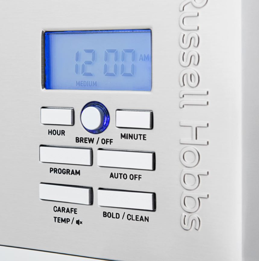 Russell Hobbs Nexus Digital Coffee Maker RHPDCMSILVER - Metro Homecentre Menlyn