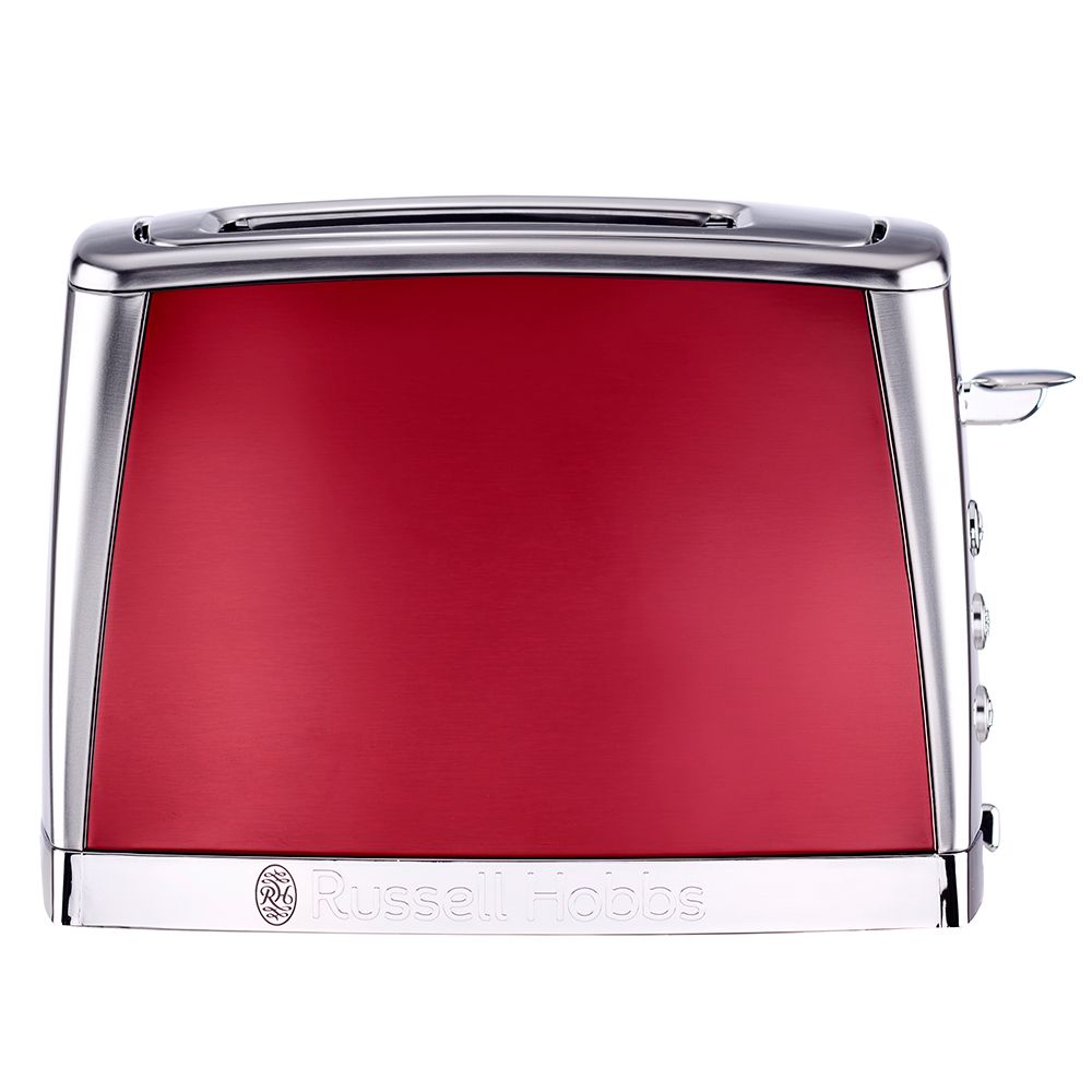 Russell Hobbs Luna Red 2 Slice Toaster 2322070SA - Metro Homecentre Menlyn