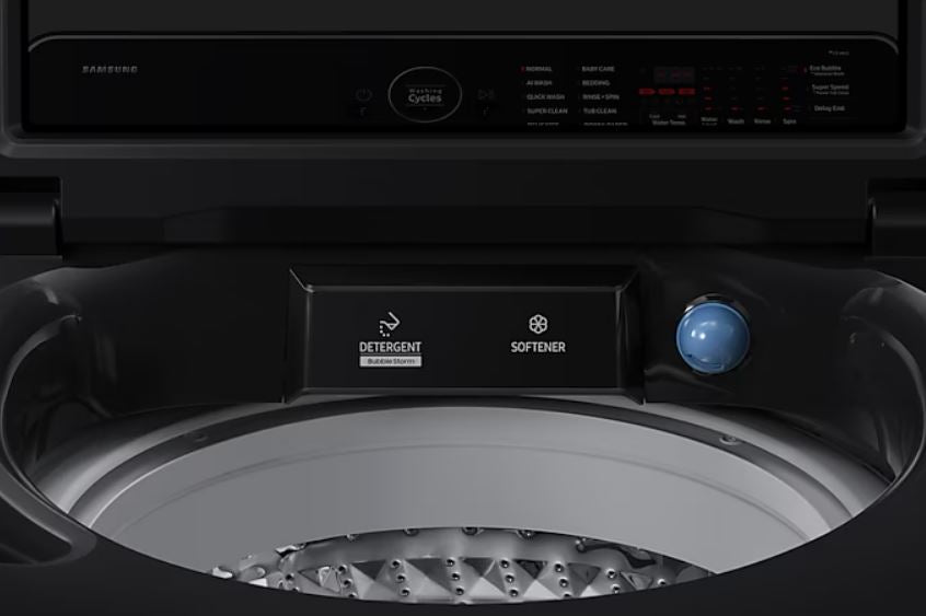 Samsung 15kg Top Load Wash Machine WA80F15S5BFA - Metro Homecentre Menlyn