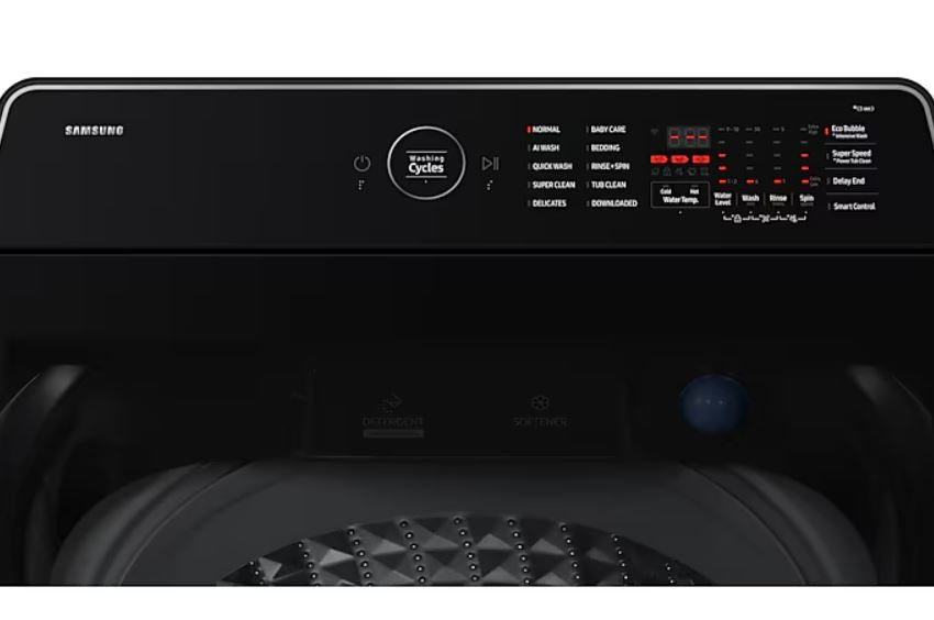 Samsung 15kg Top Load Wash Machine WA80F15S5BFA - Metro Homecentre Menlyn