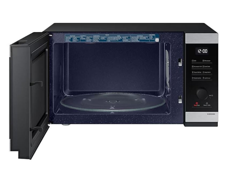 Samsung 40L Slvr Grill Microwave Oven MG40DG5524ATFA - Metro Homecentre Menlyn