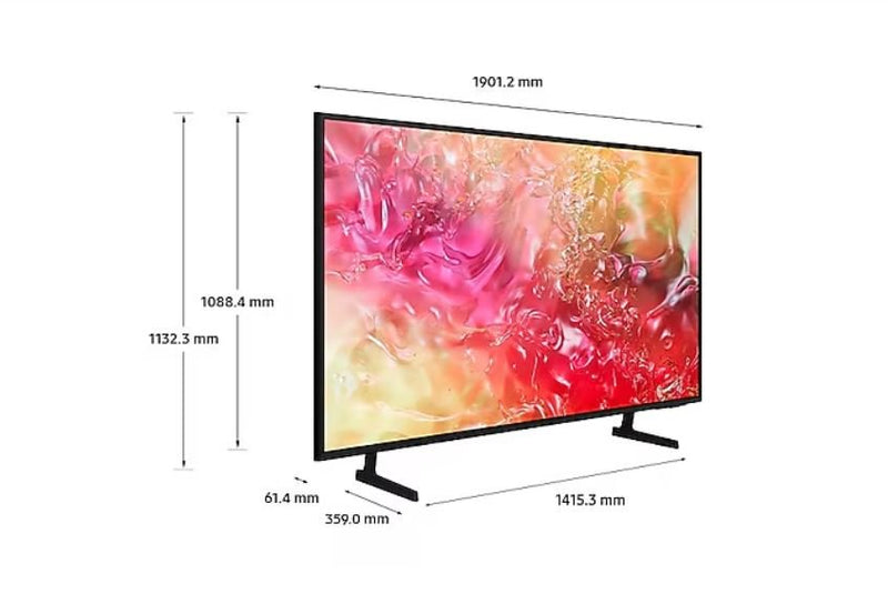 Samsung 43" Crystal UHD 4K HDR Smart TV UA43DU7000KXXA - Metro Homecentre Menlyn