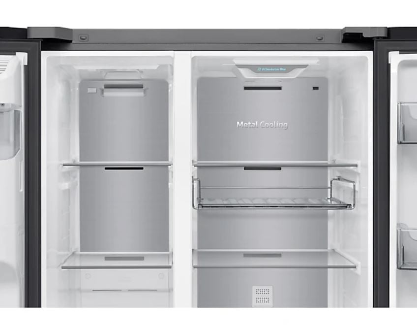 Samsung 594l Black Fridge Freezer RS90F64D2FFA - Metro Homecentre Menlyn