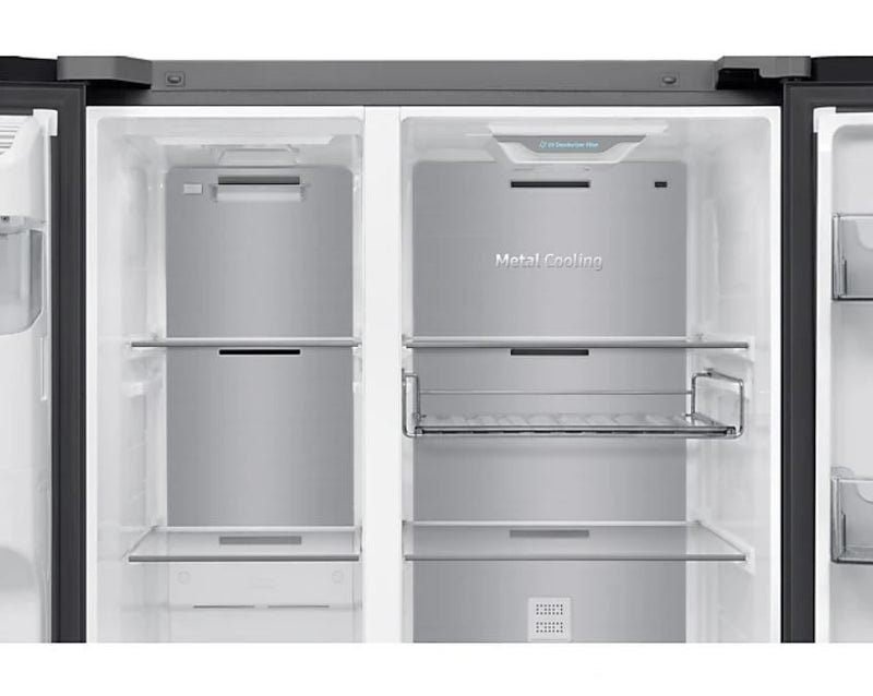 Samsung 594l Black Fridge Freezer RS90F64D2FFA - Metro Homecentre Menlyn