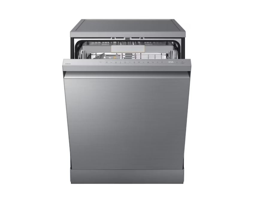Samsung 60cm 14Pl Silver Dishwasher DW60BG850FSLFA - Metro Homecentre Menlyn