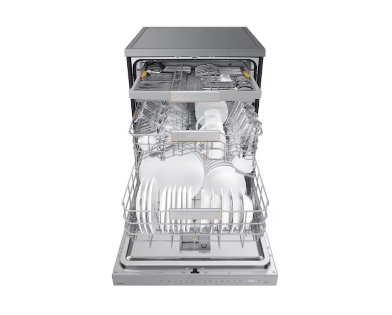 Samsung 60cm 14Pl Silver Dishwasher DW60BG850FSLFA - Metro Homecentre Menlyn