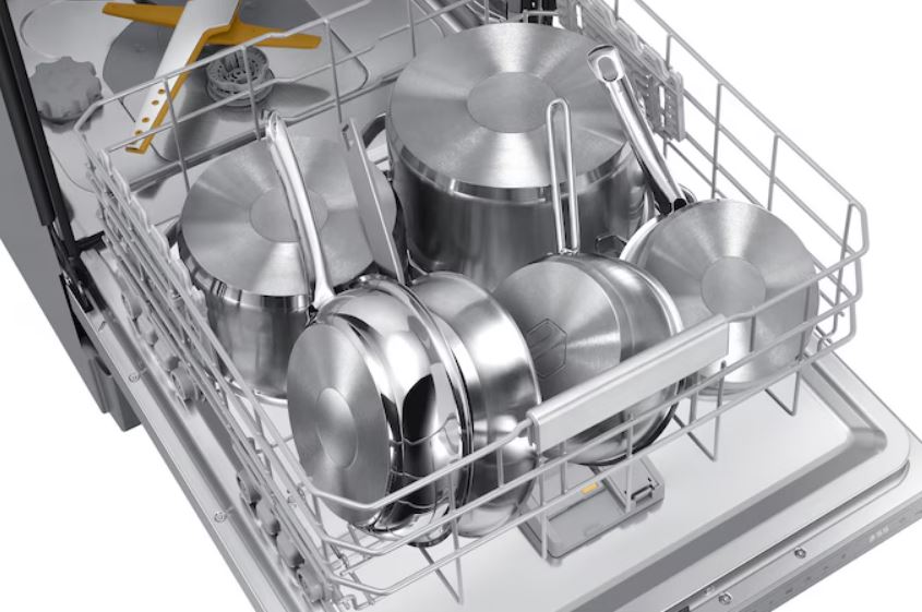 Samsung 60cm 14Pl Silver Dishwasher DW60BG850FSLFA - Metro Homecentre Menlyn