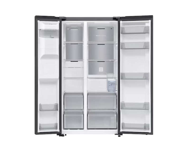 Samsung 617L Black Fridge Freezer RS70F65K2FFA - Metro Homecentre Menlyn