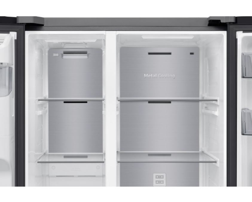Samsung 617L Black Fridge Freezer RS70F65K2FFA - Metro Homecentre Menlyn