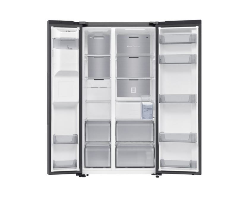 Samsung 617L Silver Fridge Freezer RS70F65K2TFA - Metro Homecentre Menlyn