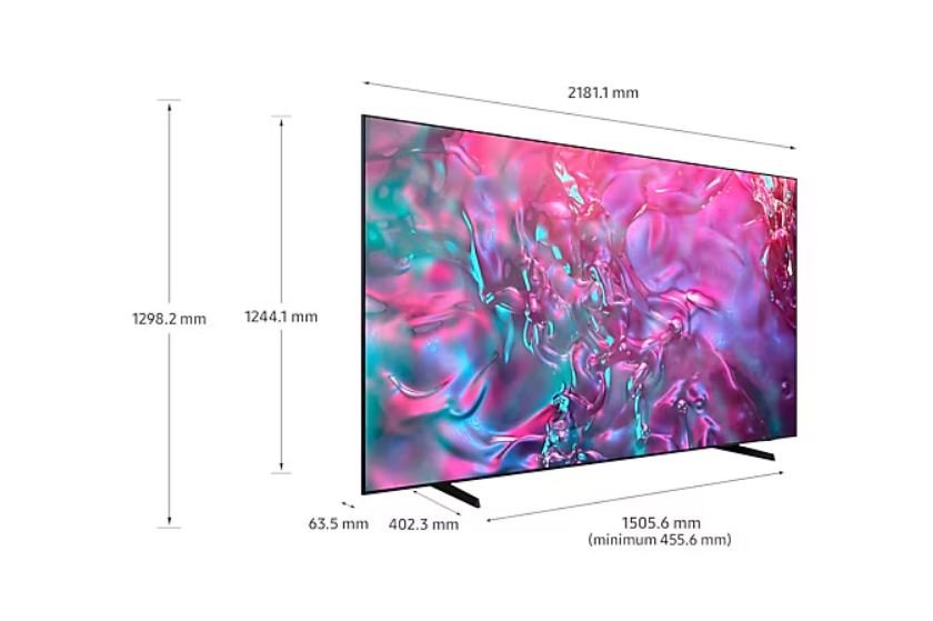 Samsung 98" Crystal UHD 100Hz 4K Smart TV UA98DU9000KXXA - Metro Homecentre Menlyn