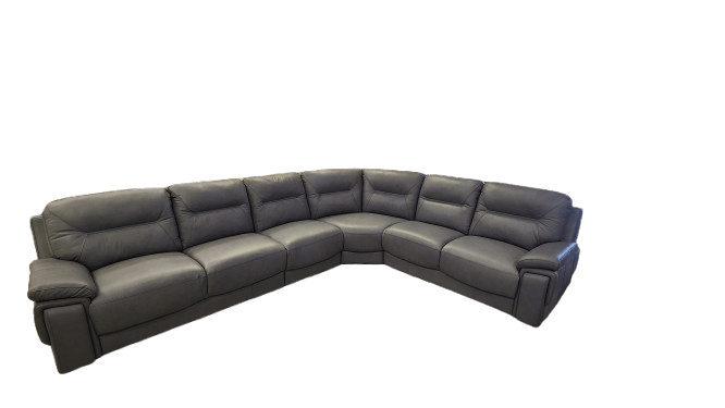 San Tropez Corner Leather Couch - Metro Homecentre Menlyn
