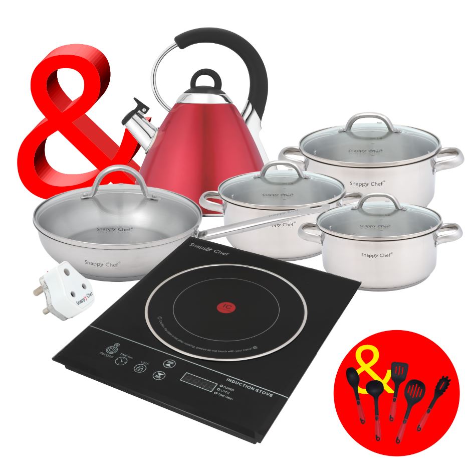 Snappy Chef 10Pc Budget Combo SCBC001 - Metro Homecentre Menlyn