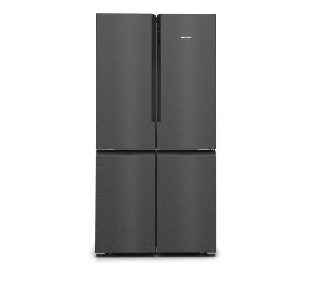 Siemens 483L Black Steel French Door Fridge Freezer KF96NAXEA - Metro Homecentre Menlyn