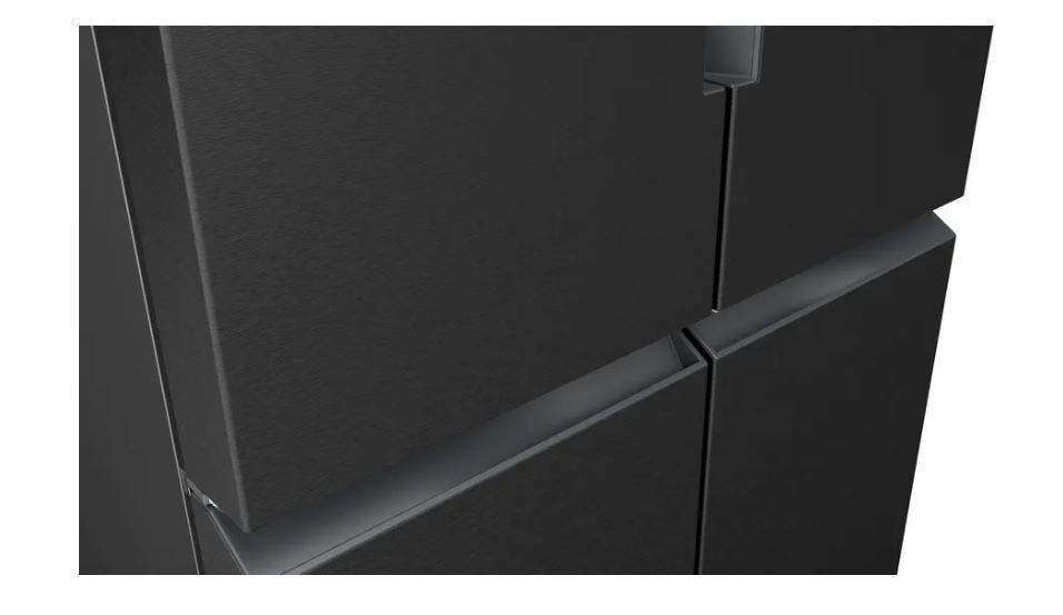 Siemens 483L Black Steel French Door Fridge Freezer KF96NAXEA - Metro Homecentre Menlyn