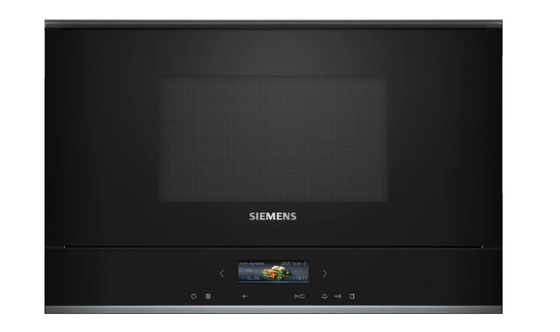 Siemens Black Built - In Microwave - Grill BE732R1B1 - Metro Homecentre Menlyn
