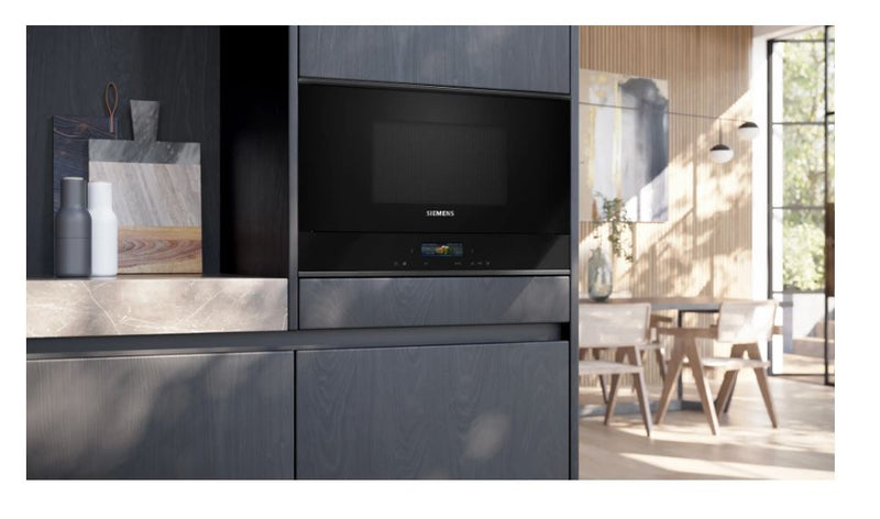 Siemens Black Built - In Microwave - Grill BE732R1B1 - Metro Homecentre Menlyn