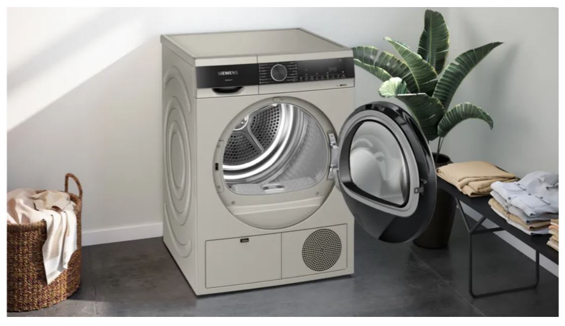 Siemens iQ300 9kg Silver Condenser Tumble Dryer WP41G0XZA - Metro Homecentre Menlyn
