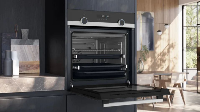 Siemens iQ500 60cm Black BuiltIn Oven HB557JYB6Z - Metro Homecentre Menlyn