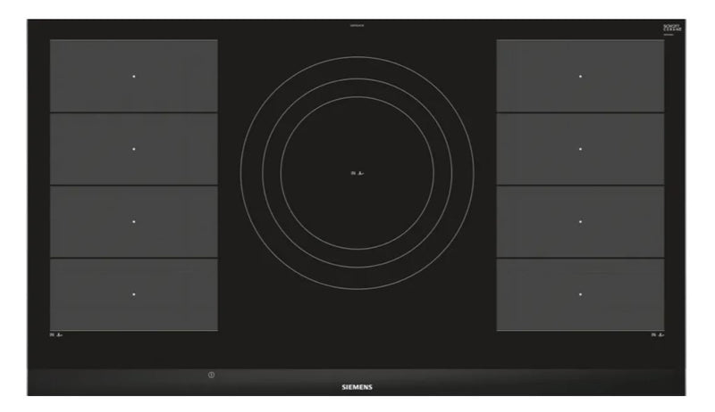 Siemens iQ700 90cm Black Induction Hob EX975LVC1E - Metro Homecentre Menlyn