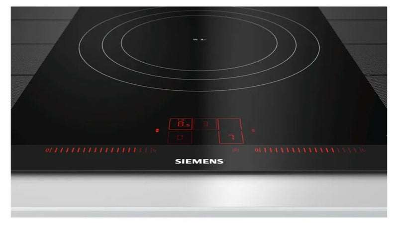 Siemens iQ700 90cm Black Induction Hob EX975LVC1E - Metro Homecentre Menlyn