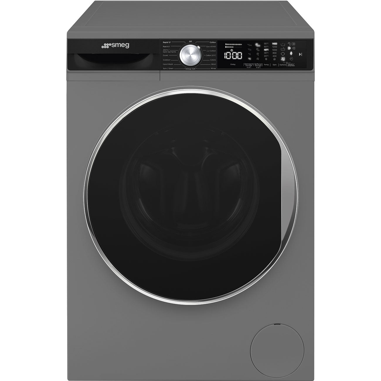 Smeg 10kg Inox Front Loader Wash Machine WM3T04XSA - Metro Homecentre Menlyn