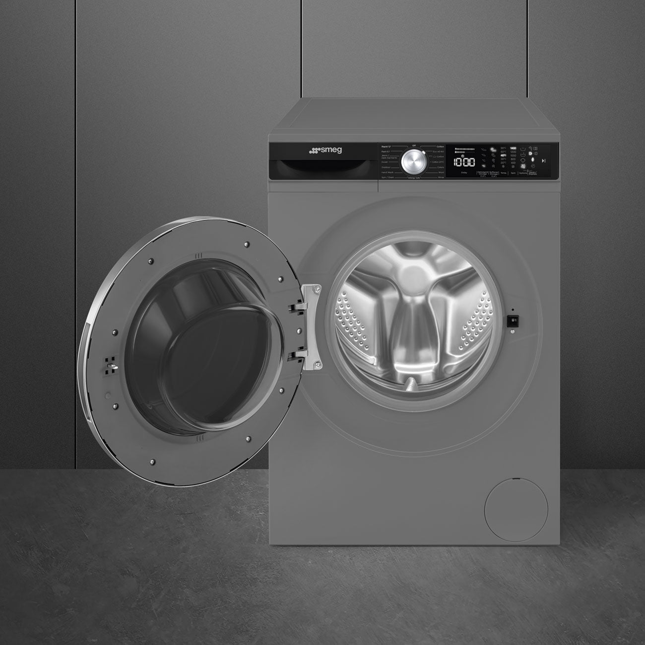 Smeg 10kg Inox Front Loader Wash Machine WM3T04XSA - Metro Homecentre Menlyn