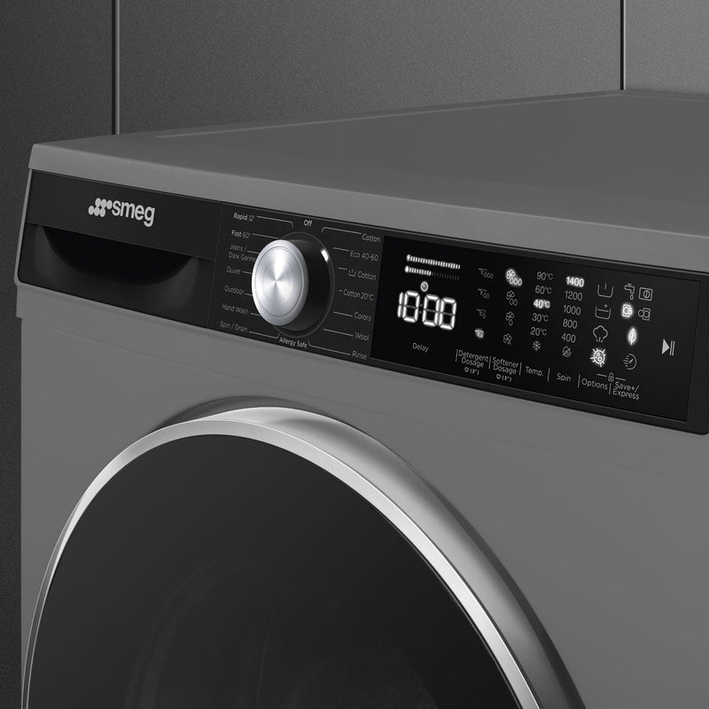 Smeg 10kg Inox Front Loader Wash Machine WM3T04XSA - Metro Homecentre Menlyn