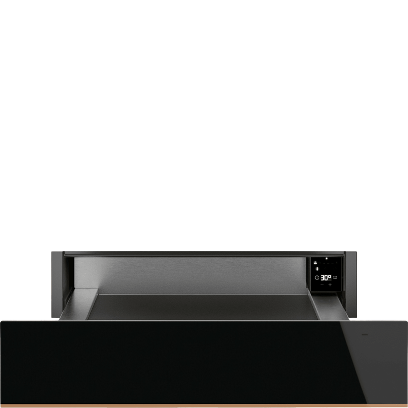 Smeg 15cm Dolce Black Warmer Drawer CPRT615NR - Metro Homecentre Menlyn