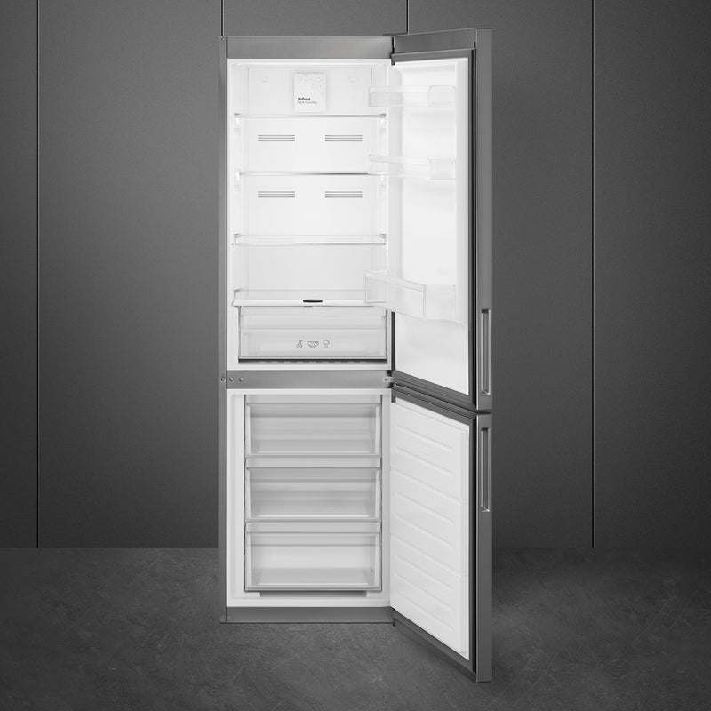 Smeg 324L 60cm Frost Free Fridge Freezer RC33SNZA - Metro Homecentre Menlyn