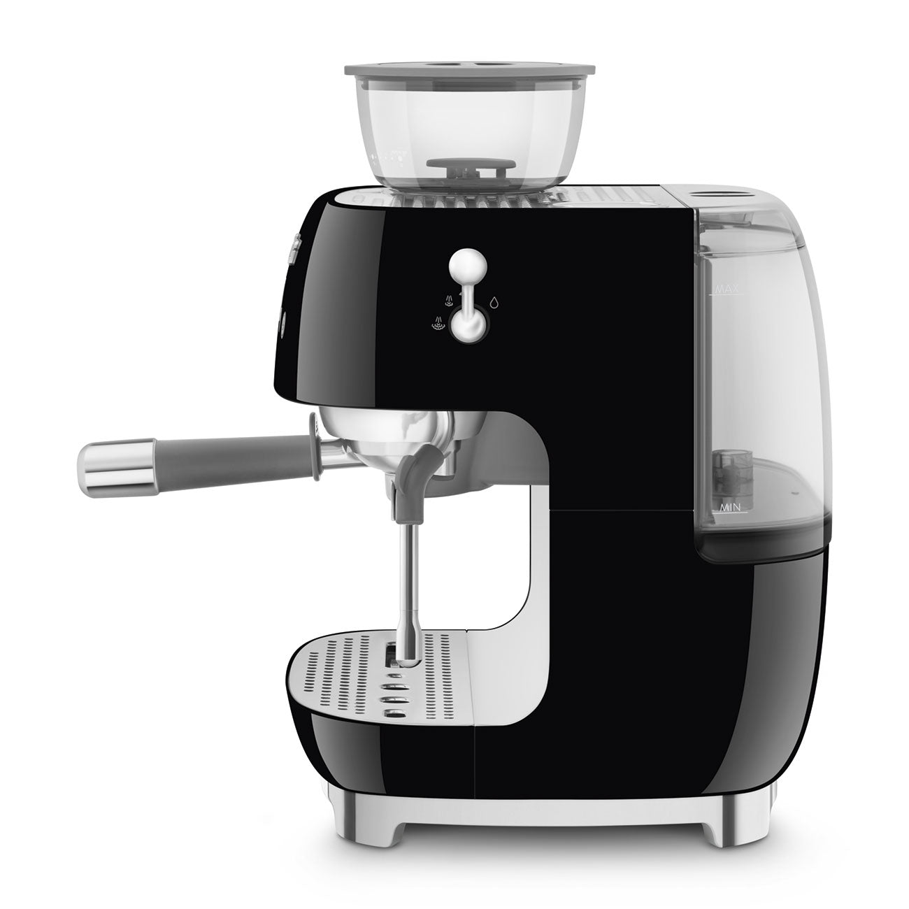 Smeg Black Manual Coffee Machine Grinder EGF03BLEU - Metro Homecentre Menlyn