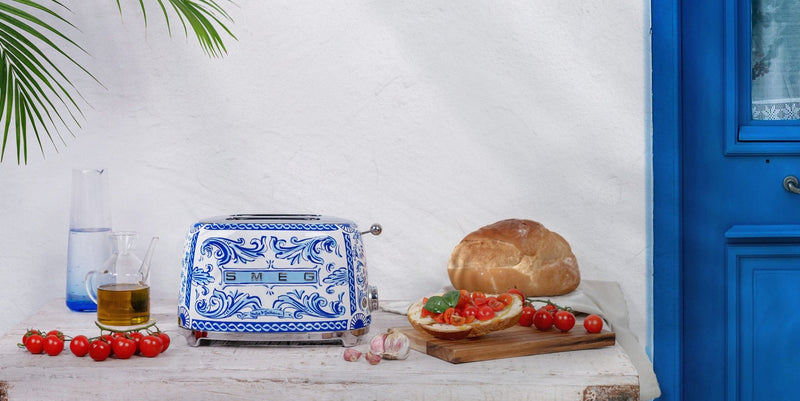 Smeg 50s Retro Style D&G 2 Slice Toaster TSF01DGBEU - Metro Homecentre Menlyn