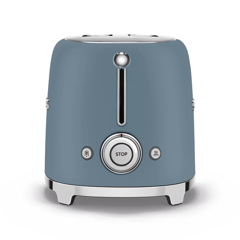 Smeg 50s Retro Style Blue 2 Slice Toaster TSF01SBMEU - Metro Homecentre Menlyn
