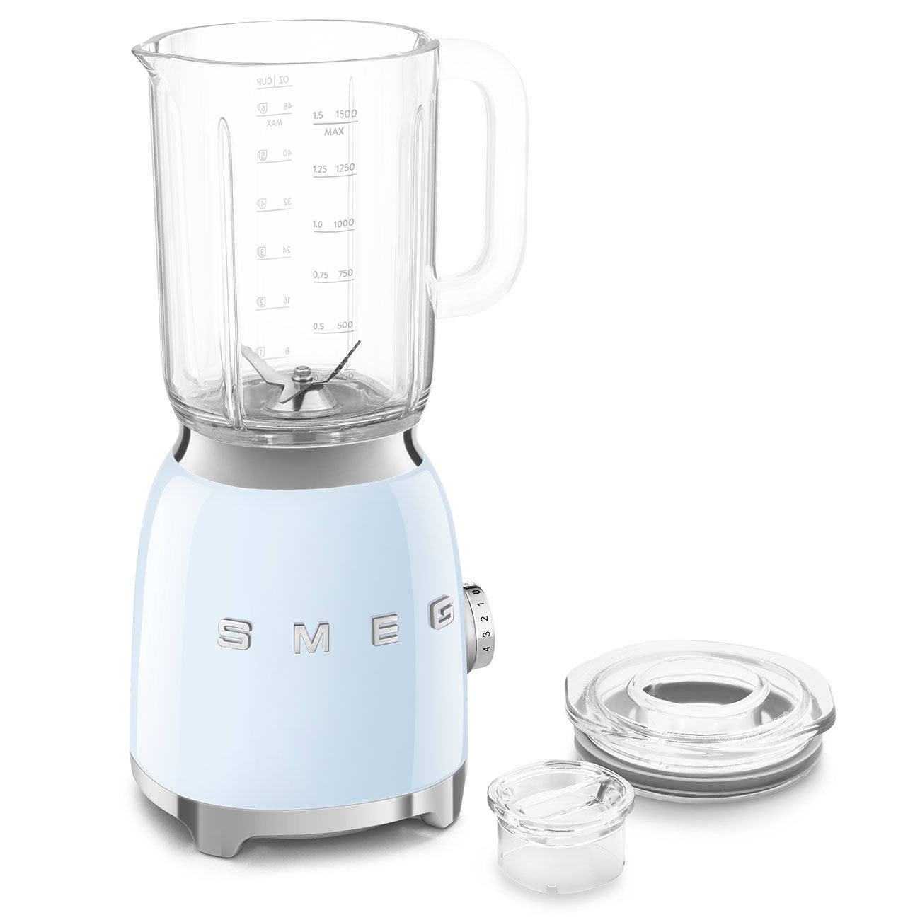 Smeg 50s Style Pastel Blue Retro Blender BLF03PBSA - Metro Homecentre Menlyn