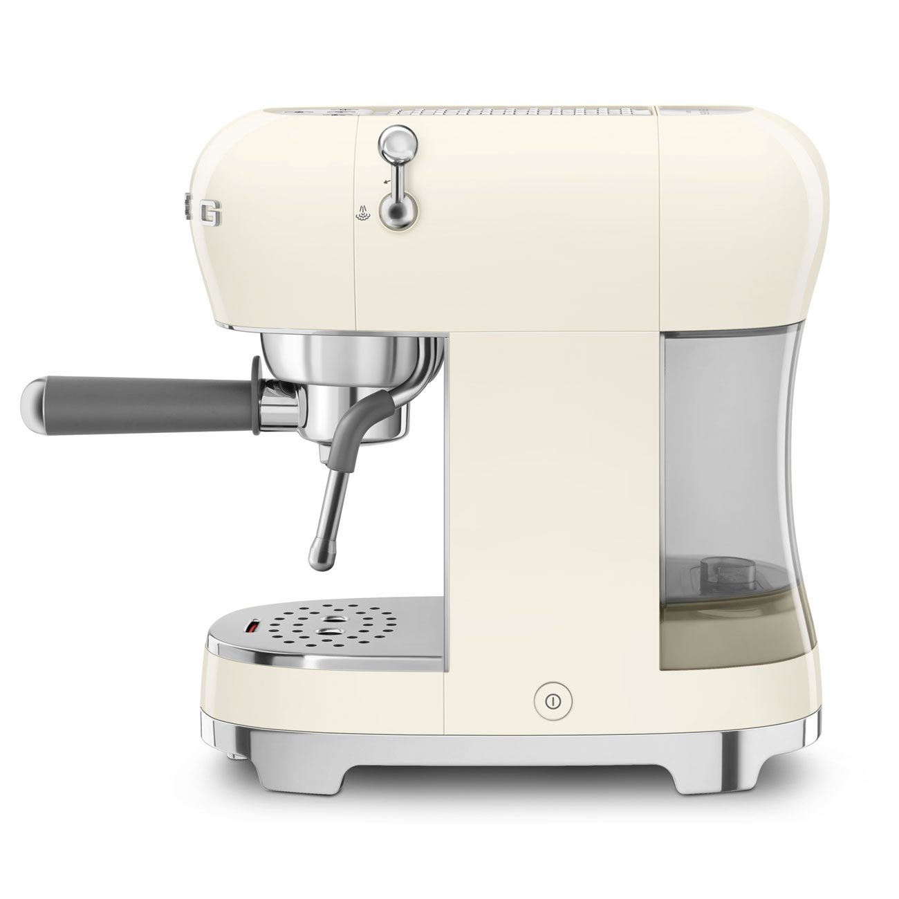 Smeg 50s Style Cream Manual Coffee Machine ECF02CREU - Metro Homecentre Menlyn