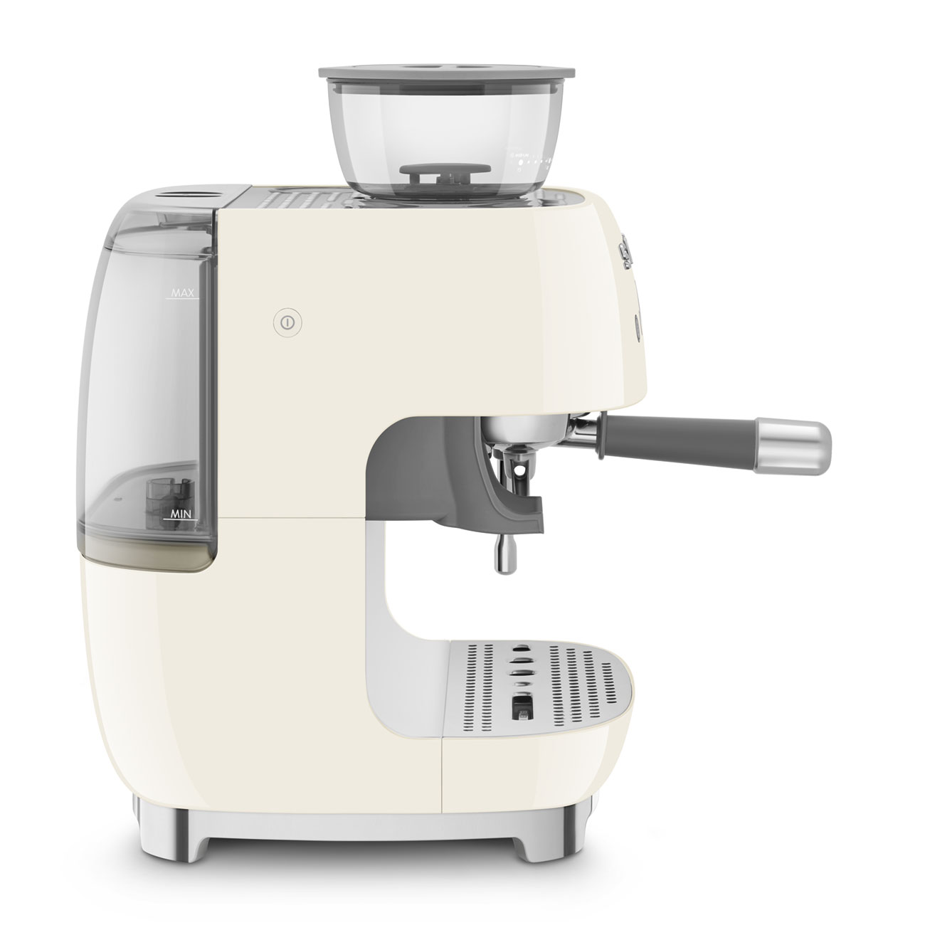 Smeg 50s Style Cream Manual Coffee Machine Grinder EGF03CREU - Metro Homecentre Menlyn