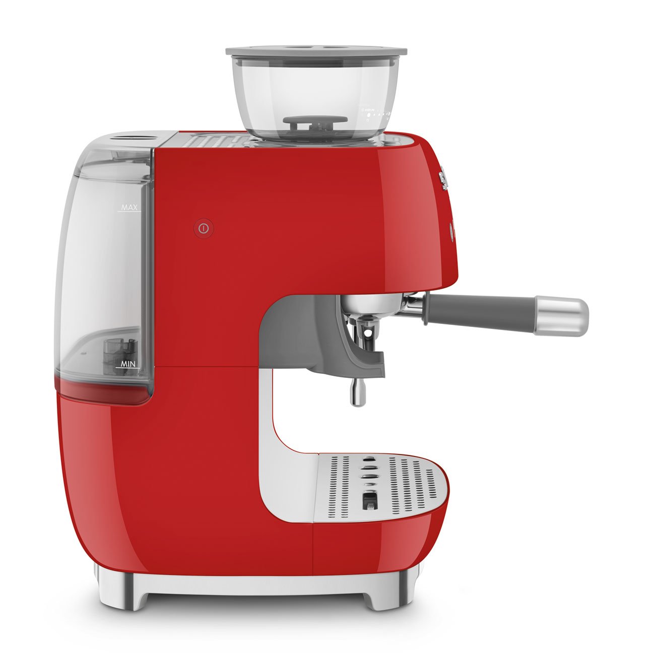 Smeg 50s Style Red Manual Coffee Machine Grinder EGF03RDEU - Metro Homecentre Menlyn