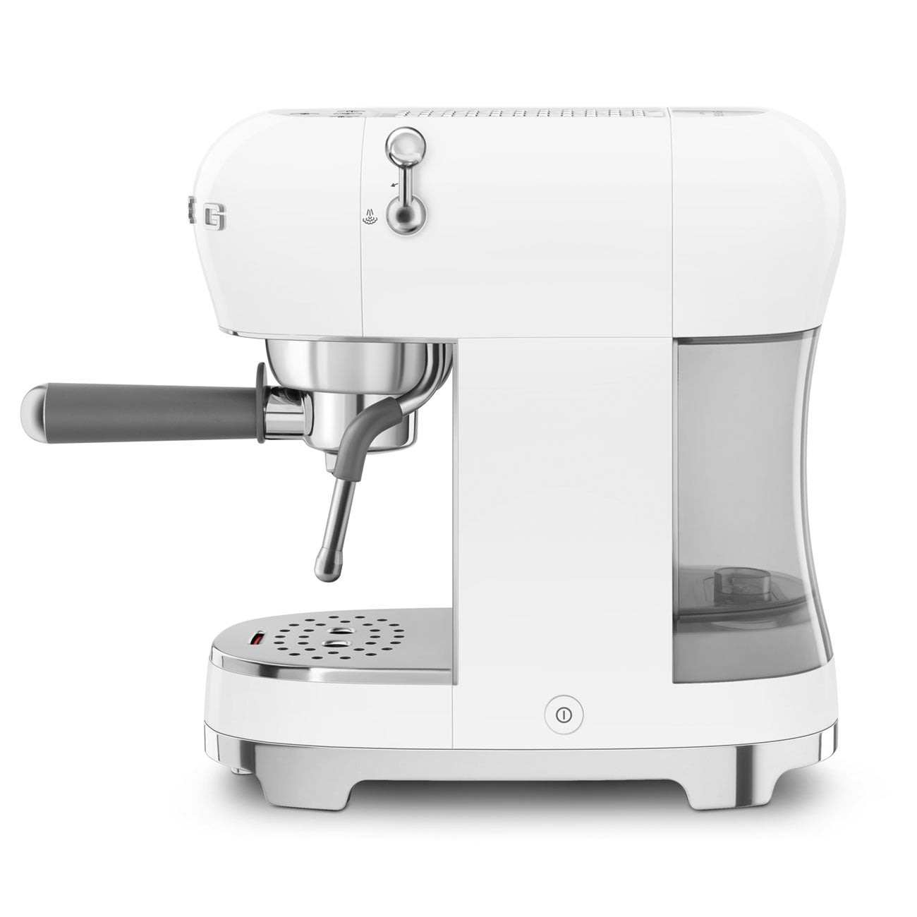 Smeg 50s Style White Manual Coffee Machine ECF02WHEU - Metro Homecentre Menlyn