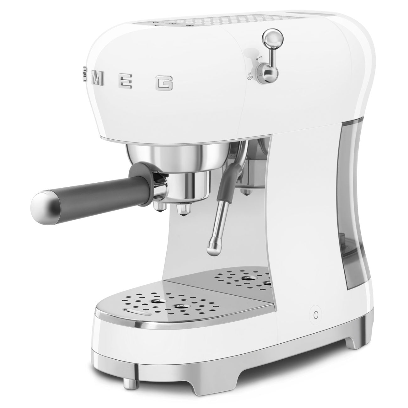 Smeg 50s Style White Manual Coffee Machine ECF02WHEU - Metro Homecentre Menlyn