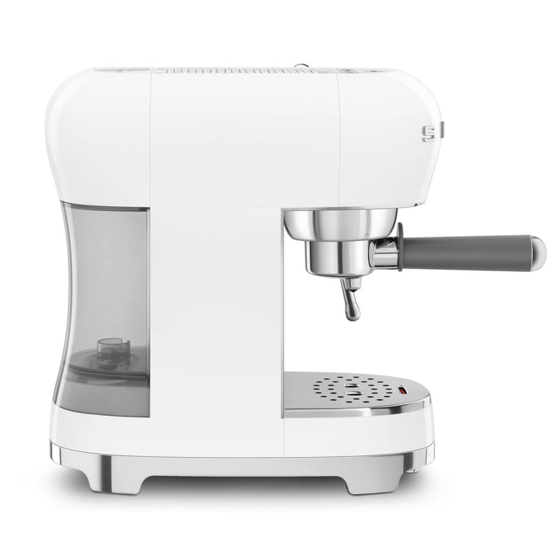 Smeg 50s Style White Manual Coffee Machine ECF02WHEU - Metro Homecentre Menlyn